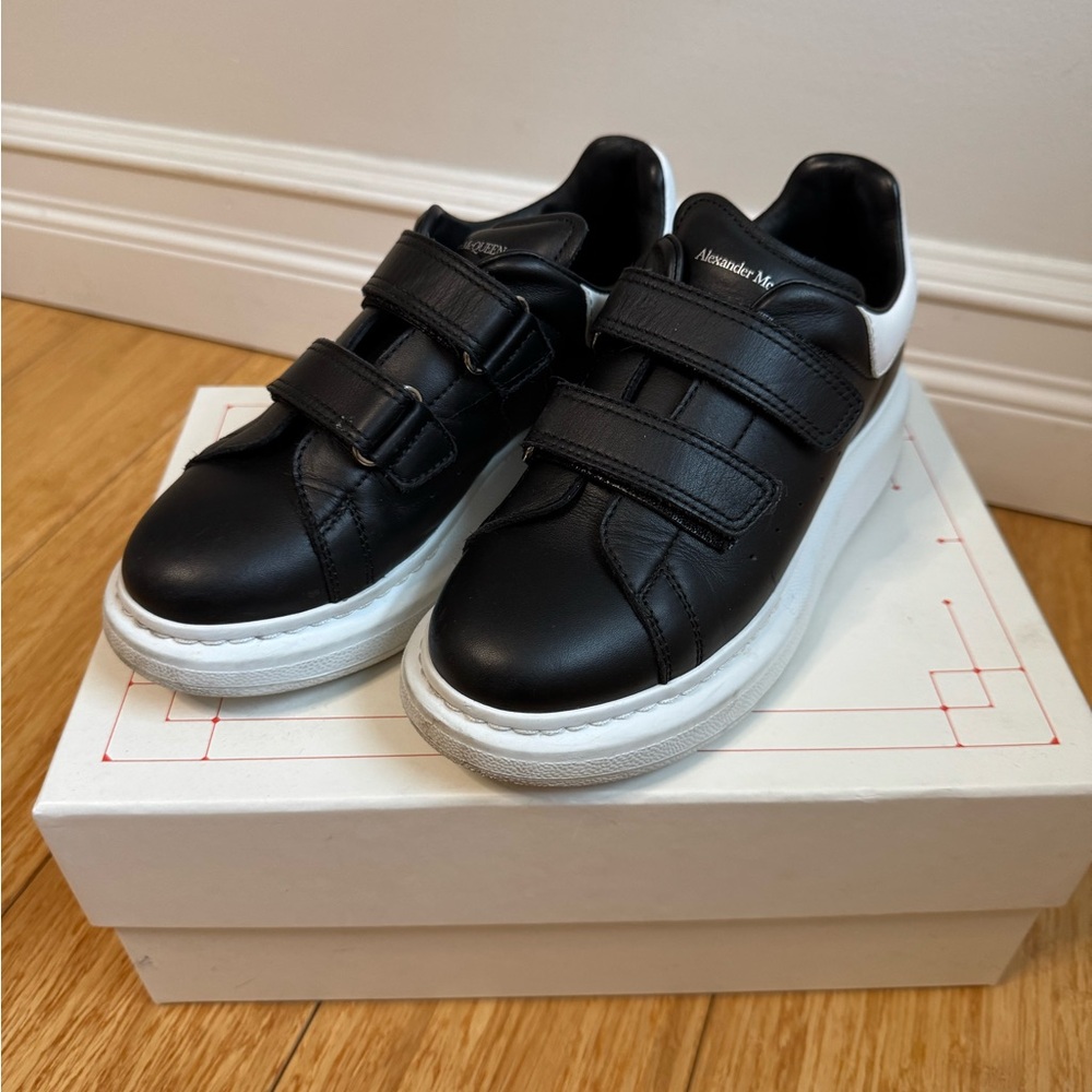 Alexander McQueen Kids Black Sneakers